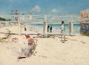 Charles conder Holiday at Mentone (nn02) painting